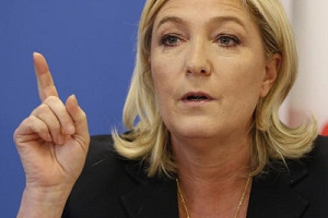 Η υποψήφια για την προεδρία Λεπέν εξέδωσε ανακοίνωση για το εμπάργκο - υλικό συνεργάτη